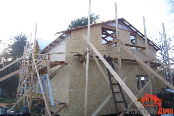 Перестройка деревянного дома